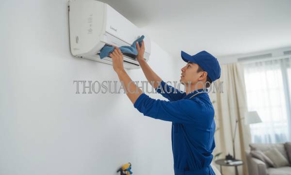 thợ vệ sinh máy lạnh phường trảng dài giá rẻ