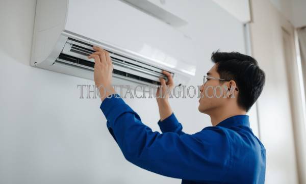 thợ vệ sinh máy lạnh phường trương quang trọng giá rẻ