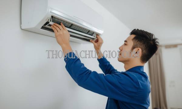 thợ vệ sinh máy lạnh phường trương quang trọng uy tín