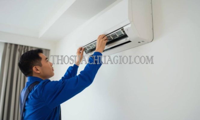 thợ vệ sinh máy lạnh tại cái mép