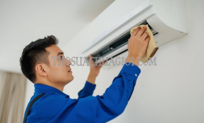 thợ vệ sinh máy lạnh tại cái mép giá rẻ
