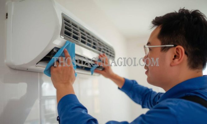 thợ vệ sinh máy lạnh tại cái mép uy tín