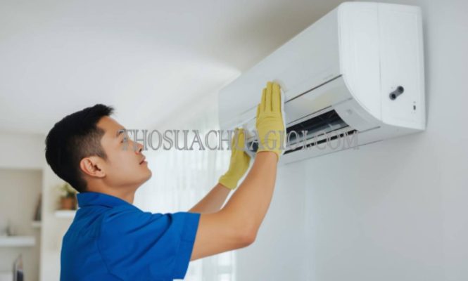 thợ vệ sinh máy lạnh tại châu đức