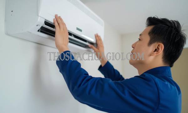 thợ vệ sinh máy lạnh tại chung cư akari city