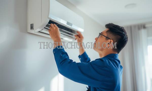 Thợ vệ sinh máy lạnh tại chung cư Him Lam Phú An gọi 30 phút có mặt