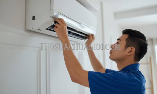 thợ vệ sinh máy lạnh tại chung cư him lam phú an
