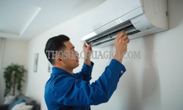 thợ vệ sinh máy lạnh tại chung cư him lam riverside uy tín