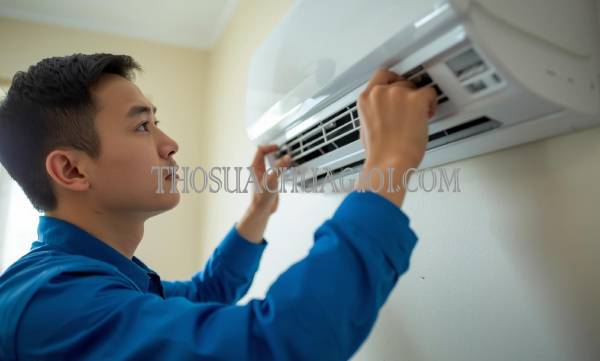 thợ vệ sinh máy lạnh tại chung cư hoàng anh gia lai uy tín
