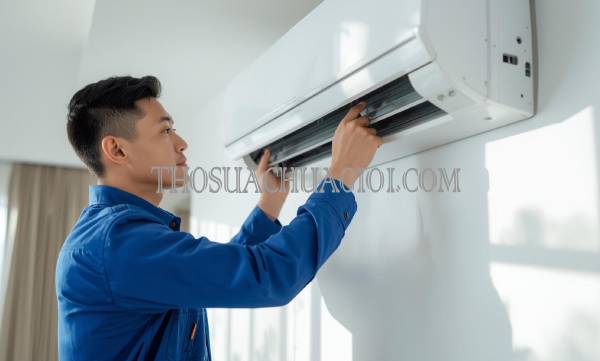 Thợ vệ sinh máy lạnh tại chung cư Hoàng Anh Gia Lai chất lượng 25 phút có