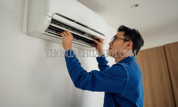 thợ vệ sinh máy lạnh tại chung cư hoàng anh gold house uy tín
