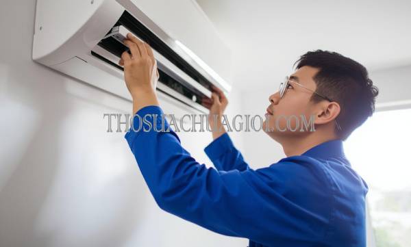 thợ vệ sinh máy lạnh tại chung cư jamila khang điền uy tín