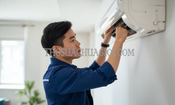 Thợ vệ sinh máy lạnh tại chung cư Jamila Khang Điền uy tín 15 phút đến nơi