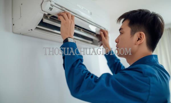 thợ vệ sinh máy lạnh tại chung cư lovera park khang điền uy tín