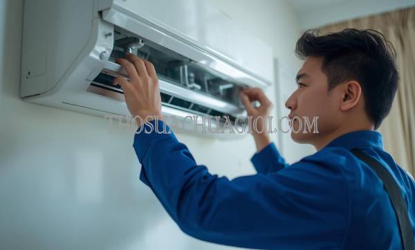 thợ vệ sinh máy lạnh tại chung cư masteri an phú giá rẻ