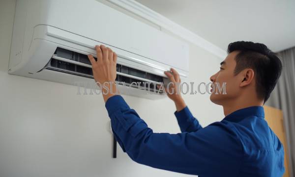 Thợ vệ sinh máy lạnh tại chung cư Masteri Centre Point chất lượng 25 phút có
