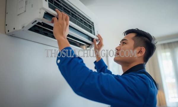 thợ vệ sinh máy lạnh tại chung cư richmond city giá rẻ