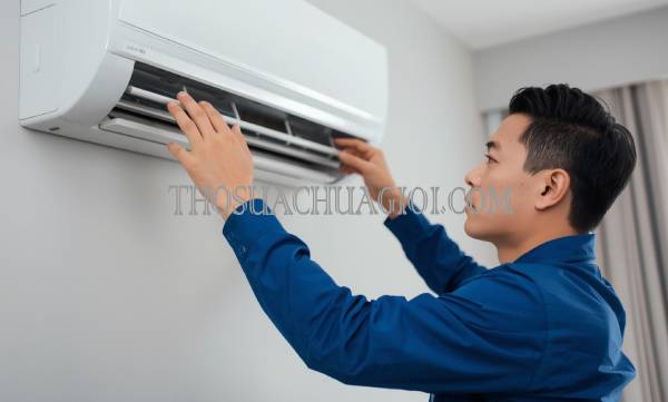 thợ vệ sinh máy lạnh tại chung cư safira khang điền giá rẻ