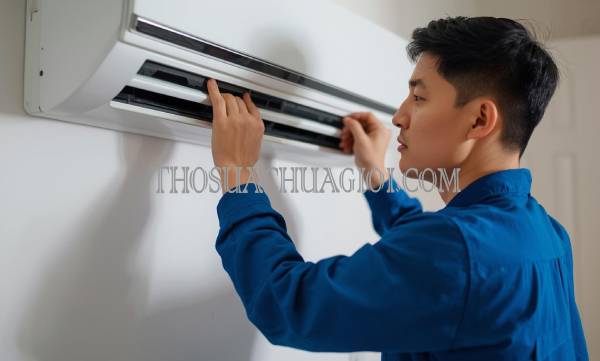 thợ vệ sinh máy lạnh tại chung cư safira khang điền uy tín