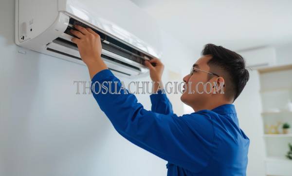 thợ vệ sinh máy lạnh tại chung cư the era town uy tín