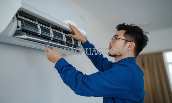 thợ vệ sinh máy lạnh tại chung cư vinhomes ba son giá rẻ