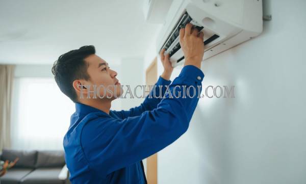 thợ vệ sinh máy lạnh tại chung cư vinhomes ba son uy tín