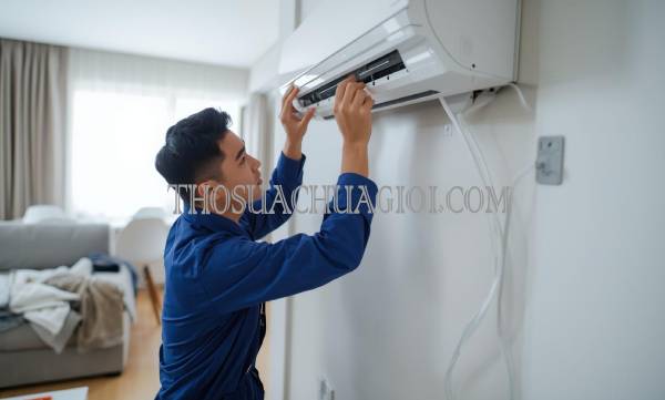 thợ vệ sinh máy lạnh tại chung cư vista verde uy tín