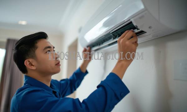 Thợ vệ sinh máy lạnh tại chung cư Vista Verde giá rẻ 20 phút có mặt