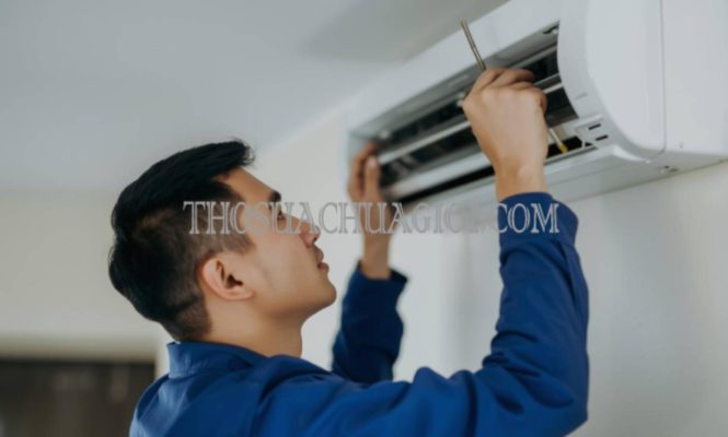 thợ vệ sinh máy lạnh tại đất đỏ giá rẻ