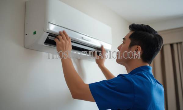 thợ vệ sinh máy lạnh tại vĩnh long uy tín