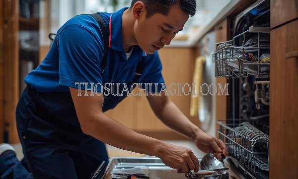 Thợ sửa máy rửa chén tại phường Nếnh giá rẻ 15 phút đến tận nơi