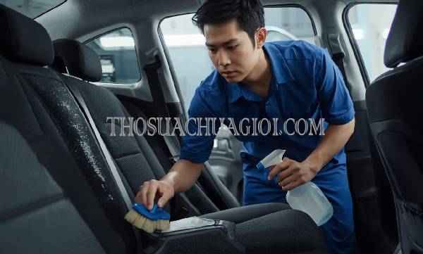 Thợ giặt ghế Ô Tô tại Quận 5 uy tín 20 phút thợ có mặt