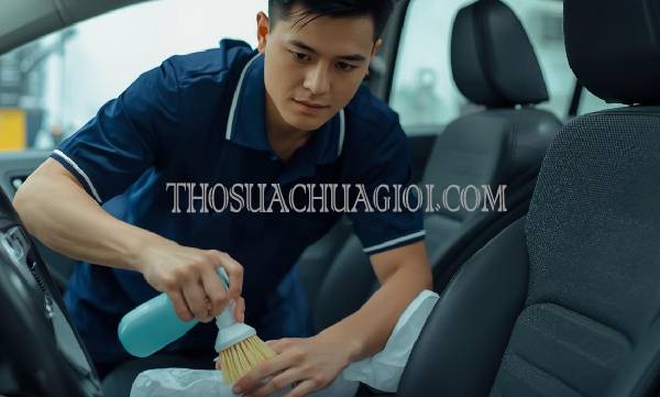 Thợ giặt ghế Ô Tô tại Quận 7 giá rẻ 15 phút đến tận nơi