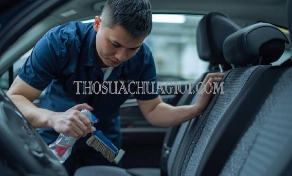 Thợ giặt ghế Ô Tô tại Bình Chánh uy tín 15 phút đến nơi