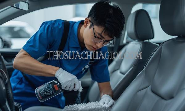 thợ giặt ghế ô tô tại bình chánh