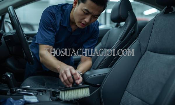 thợ giặt ghế ô tô tại bình thạnh giá rẻ