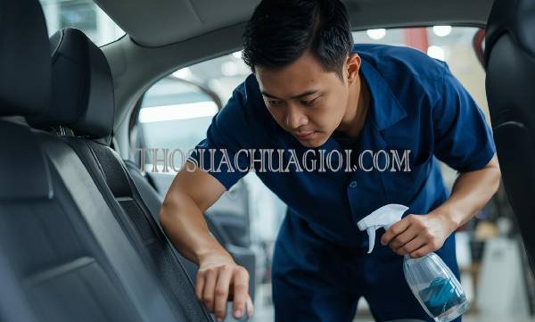thợ giặt ghế ô tô tại tân bình giá rẻ