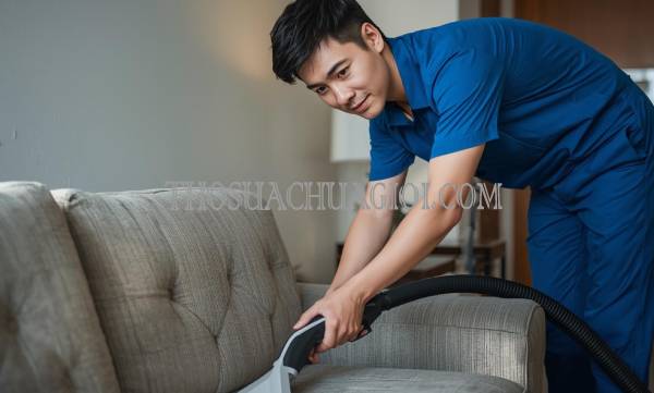 thợ giặt ghế sofa tại nhà bè giá rẻ