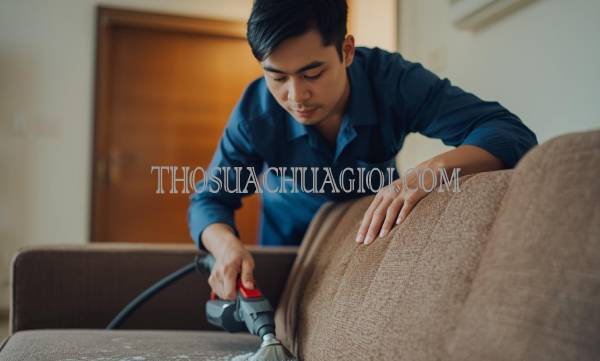 thợ giặt ghế sofa tại quận 12 giá rẻ