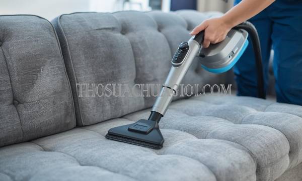 Thợ giặt ghế sofa tại Quận 12 chất lượng 25 phút có