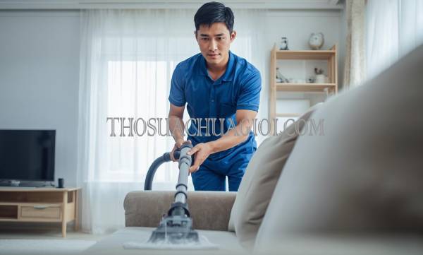Thợ giặt ghế sofa tại Quận 6 giá rẻ 20 phút có mặt