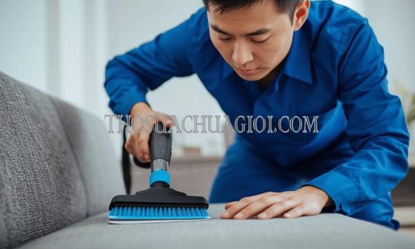 thợ giặt ghế sofa tại quận 6