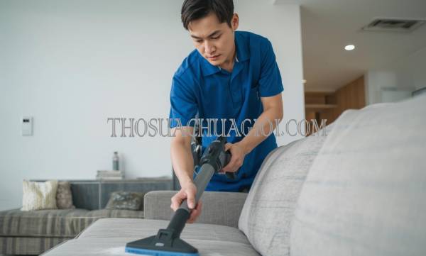 Thợ giặt ghế sofa tại Quận 8 gọi 30 phút có mặt
