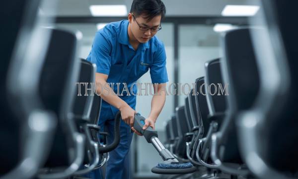 Thợ giặt ghế văn phòng tại Gò Vấp liên hệ 10 phút có