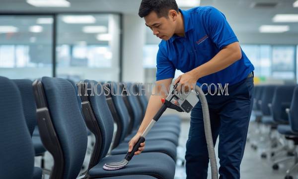 Thợ giặt ghế văn phòng tại Phú Nhuận giá rẻ 20 phút có mặt