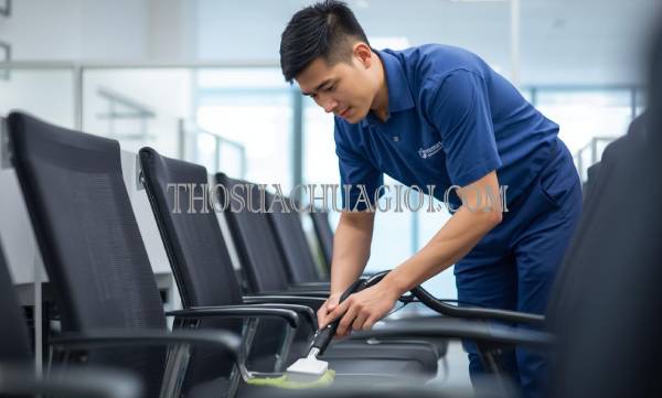 thợ giặt ghế văn phòng tại quận 1