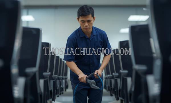 Thợ giặt ghế văn phòng tại Quận 4 uy tín 15 phút đến nơi
