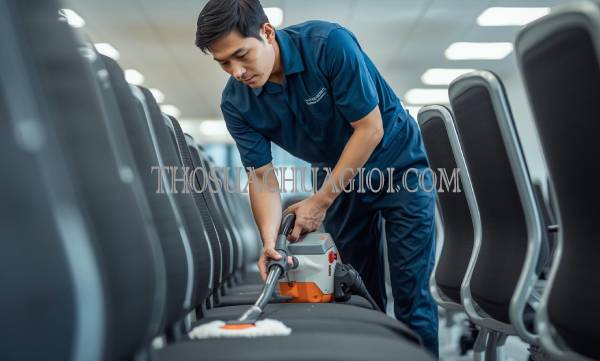 Thợ giặt ghế văn phòng tại Tân Phú uy tín 15 phút đến nơi