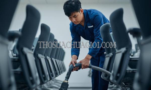 thợ giặt ghế văn phòng tại thủ đức uy tín
