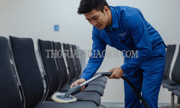 Thợ giặt ghế văn phòng tại Thủ Đức uy tín 15 phút đến nơi