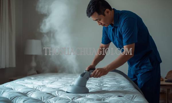 thợ giặt nệm tại bình chánh